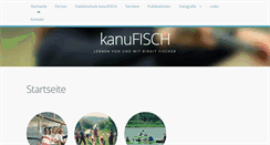 Desktop Screenshot of kanufisch.com
