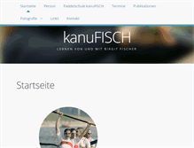 Tablet Screenshot of kanufisch.com